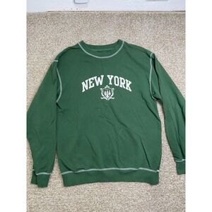 Hires pullover New York Green Size M